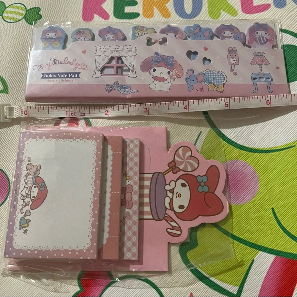 My Melody Sanrio Inspired Memo Note Bundle